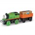 Fisher Price Wooden Thomas and Friends Reg and Percy at the Scrapyard Train Set   